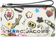 Marc Jacobs Sticker Print Wristlet