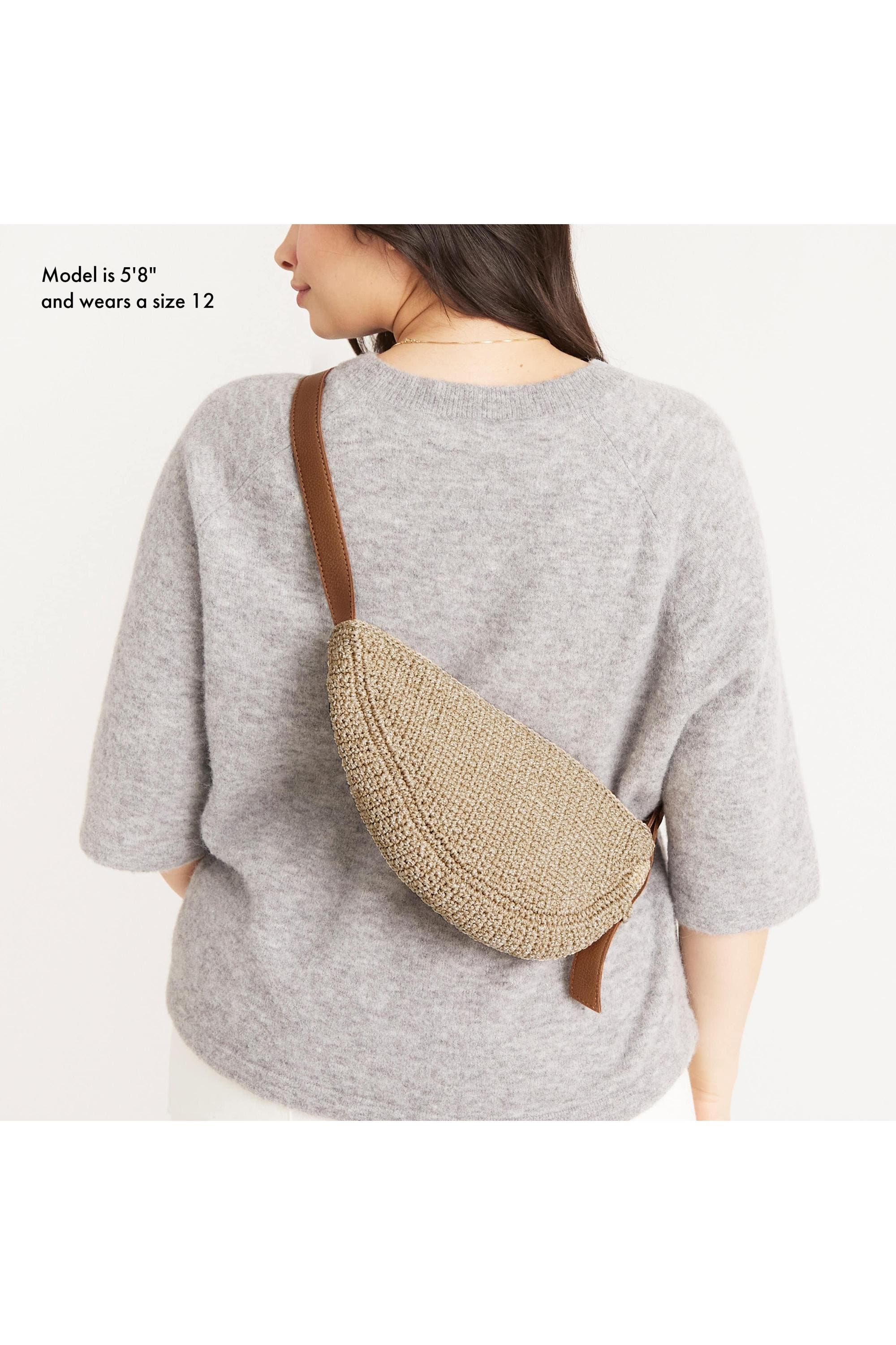 Tess Sling Leather Bag, Alternate, color, Bamboo Static