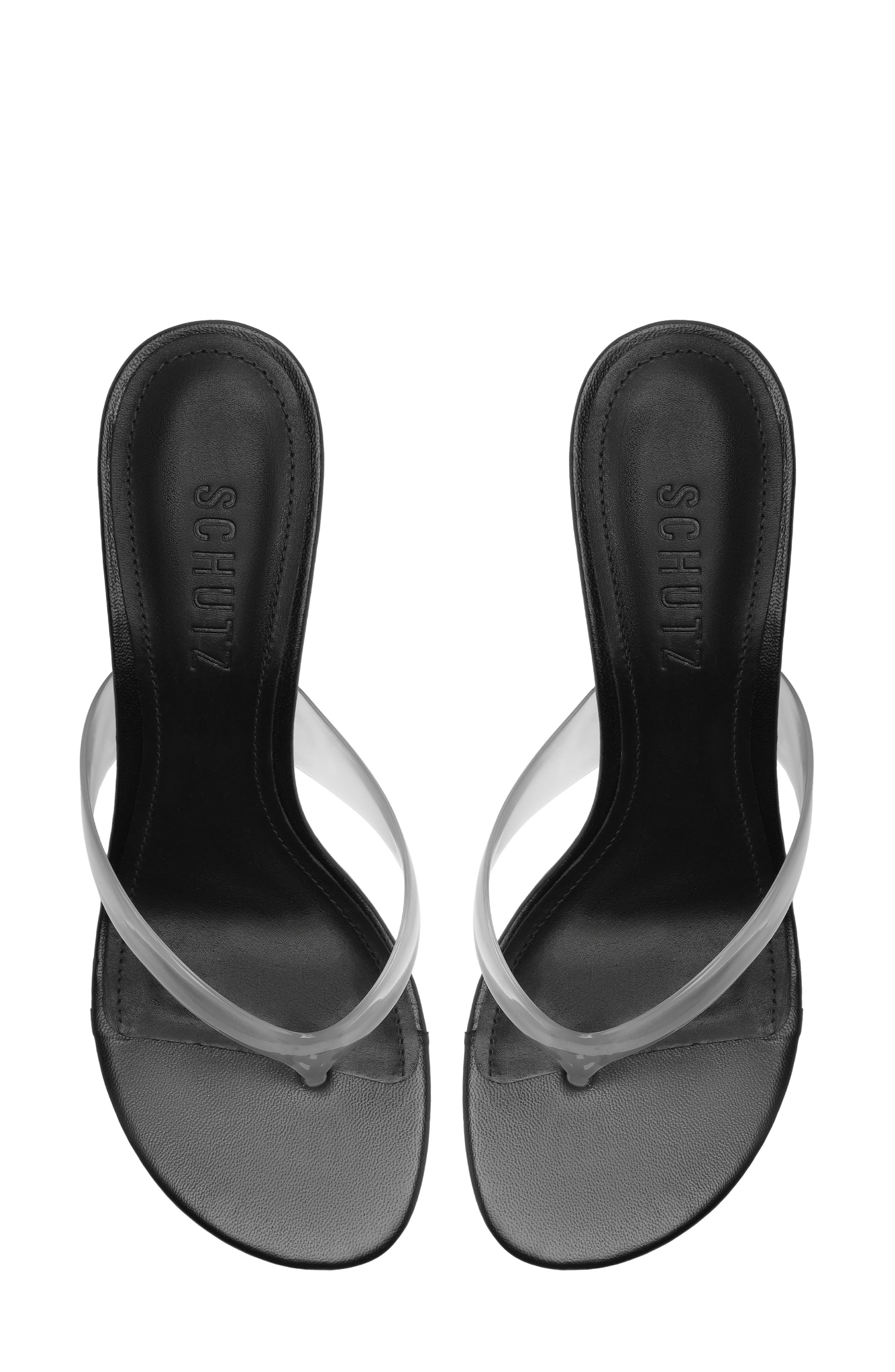 Schutz Roslyn Sandal, Alternate, color, Black