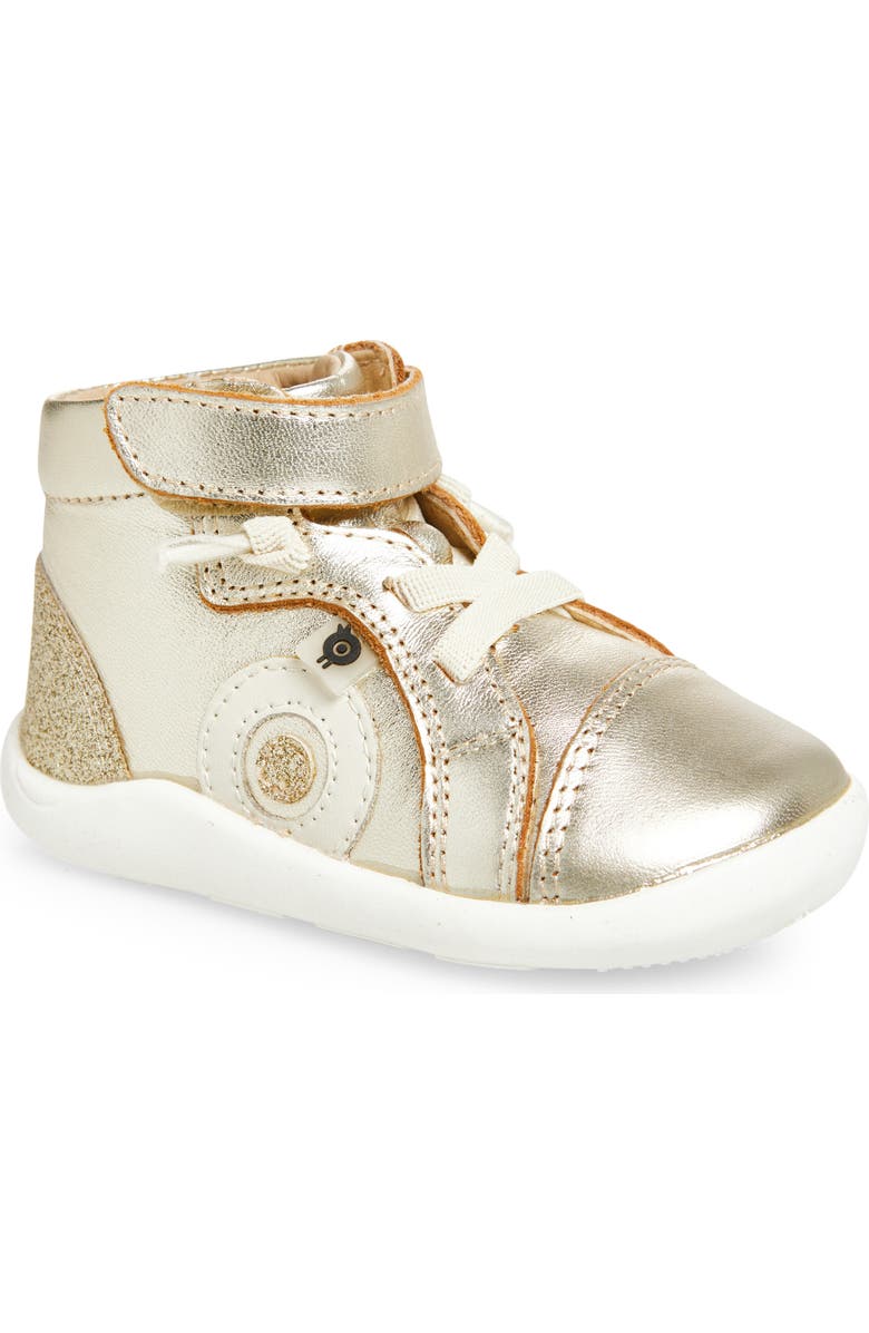 OLD SOLES Pushka Metallic High Top Sneaker, Main, color, Gold/ Sporco/ Glam Gold