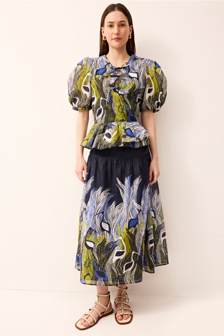 Owens Skirt, Alternate, color, Heron