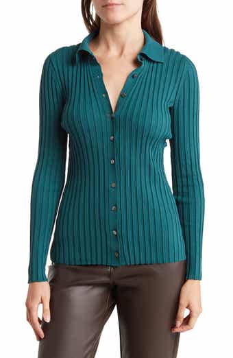 Vince Collar Rib Sweater
