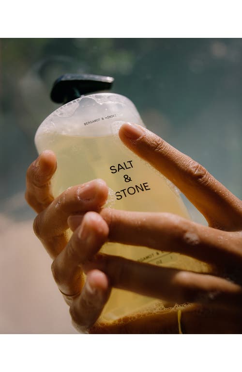 Salt & Stone Bergamot & Hinoki Body Wash In Regular