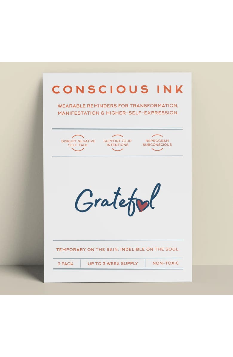 Conscious Ink Grateful Access Cap + Ink, Alternate, color, Faded Bone