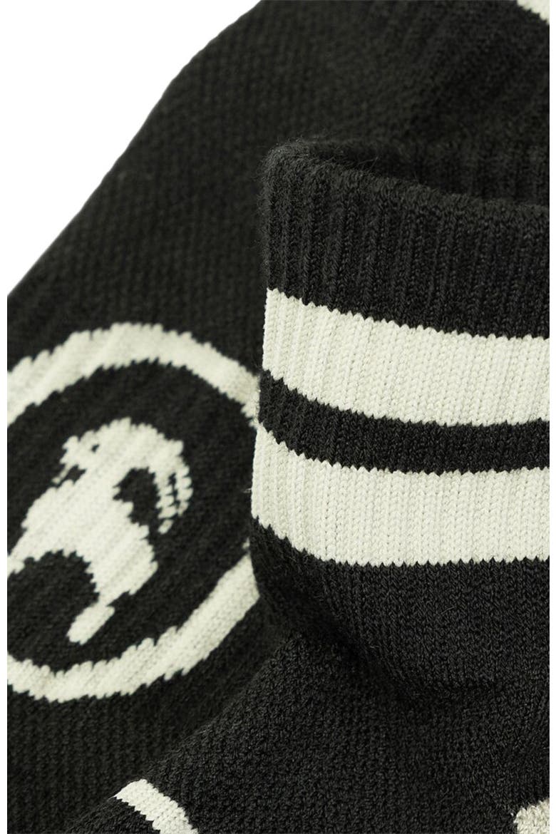 Merino Blend Hike Ankle Sock, Alternate, color, Black