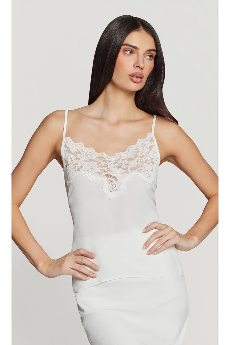 Taylee Lace Combo Cami, Main, color, White