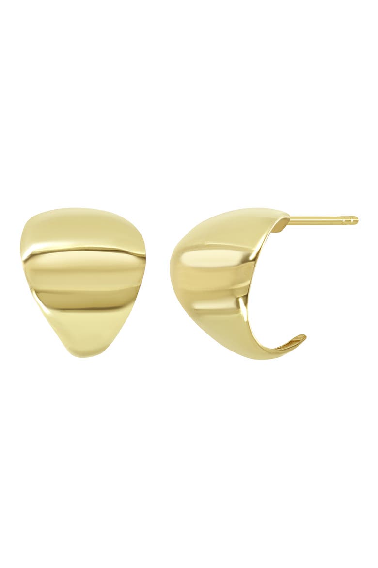 14K Gold Graduated Hoop Earrings, Main, color, 14K YELLOW GOLD