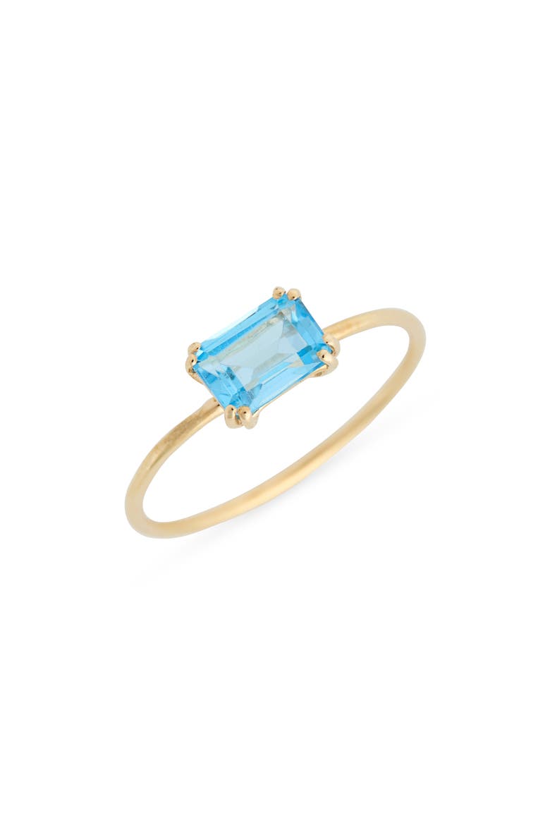 14K Gold Ring, Main, color, 14K YELLOW GOLD TOPAZ