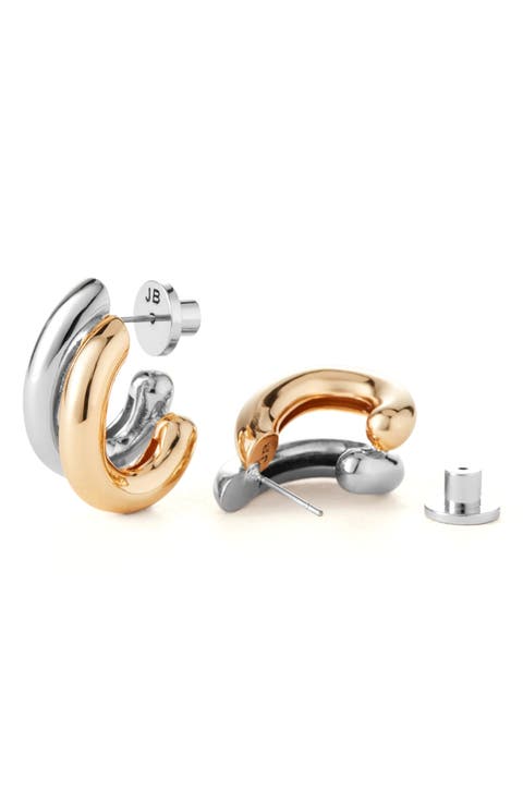 Florence Double Hoop Earrings