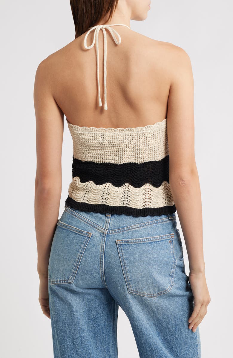 VERO MODA Florida Crochet Halter Top, Alternate, color, 