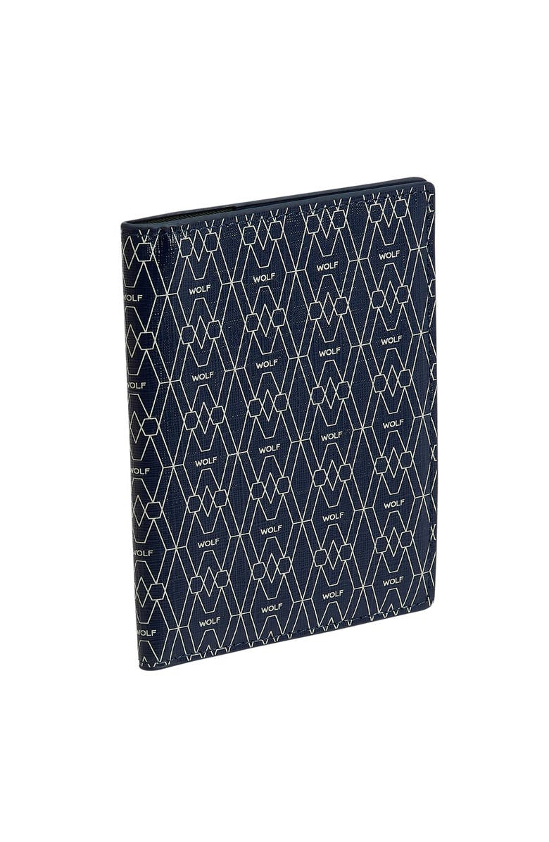 WOLF Signature Passport Sleeve, Alternate, color, Blue