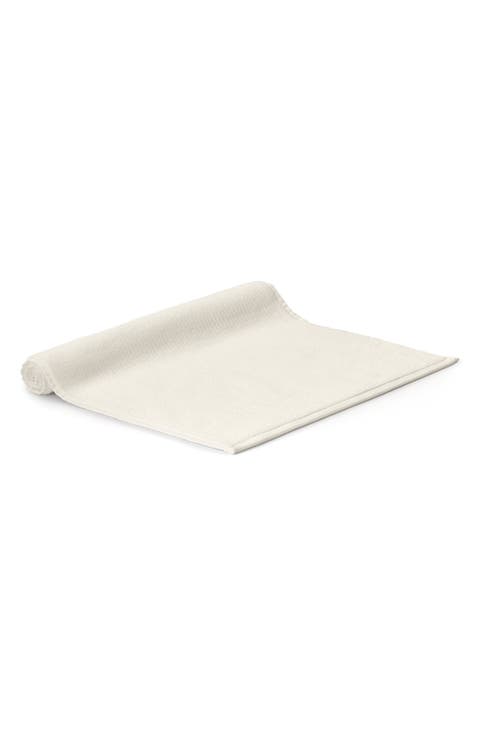 Ribbed Organic Cotton Bath Mat