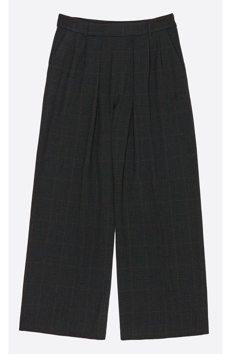 Bimba y Lola Darted Straight Leg Trousers, Alternate, color, Dark Grey