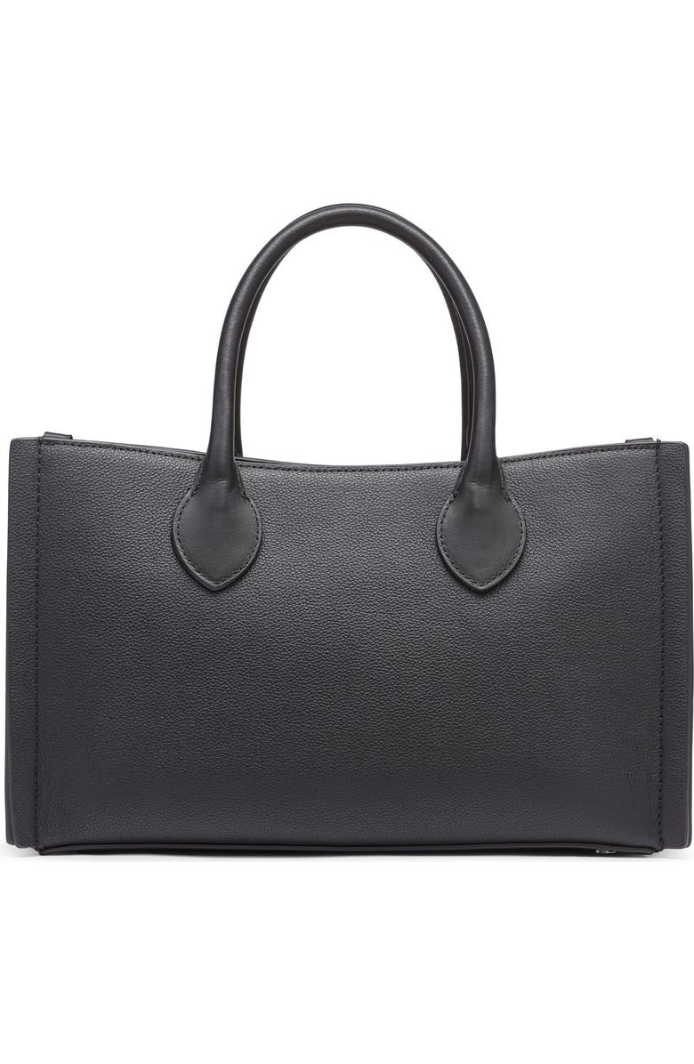 KARL LAGERFELD PARIS Cerise Satchel, Alternate, color, Black/Gunmetal