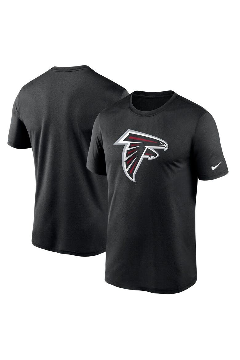 Men's Nike Black Atlanta Falcons Logo Essential Legend Performance T-Shirt, Main, color, Black