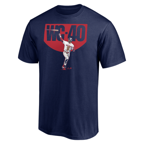 Men's BreakingT Willson Contreras Navy WC-40 T-Shirt