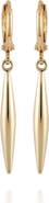 Vince Camuto Huggie Small Linear Drop Earrings