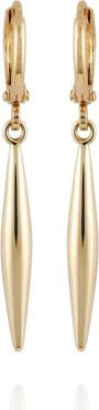Vince Camuto Huggie Small Linear Drop Earrings