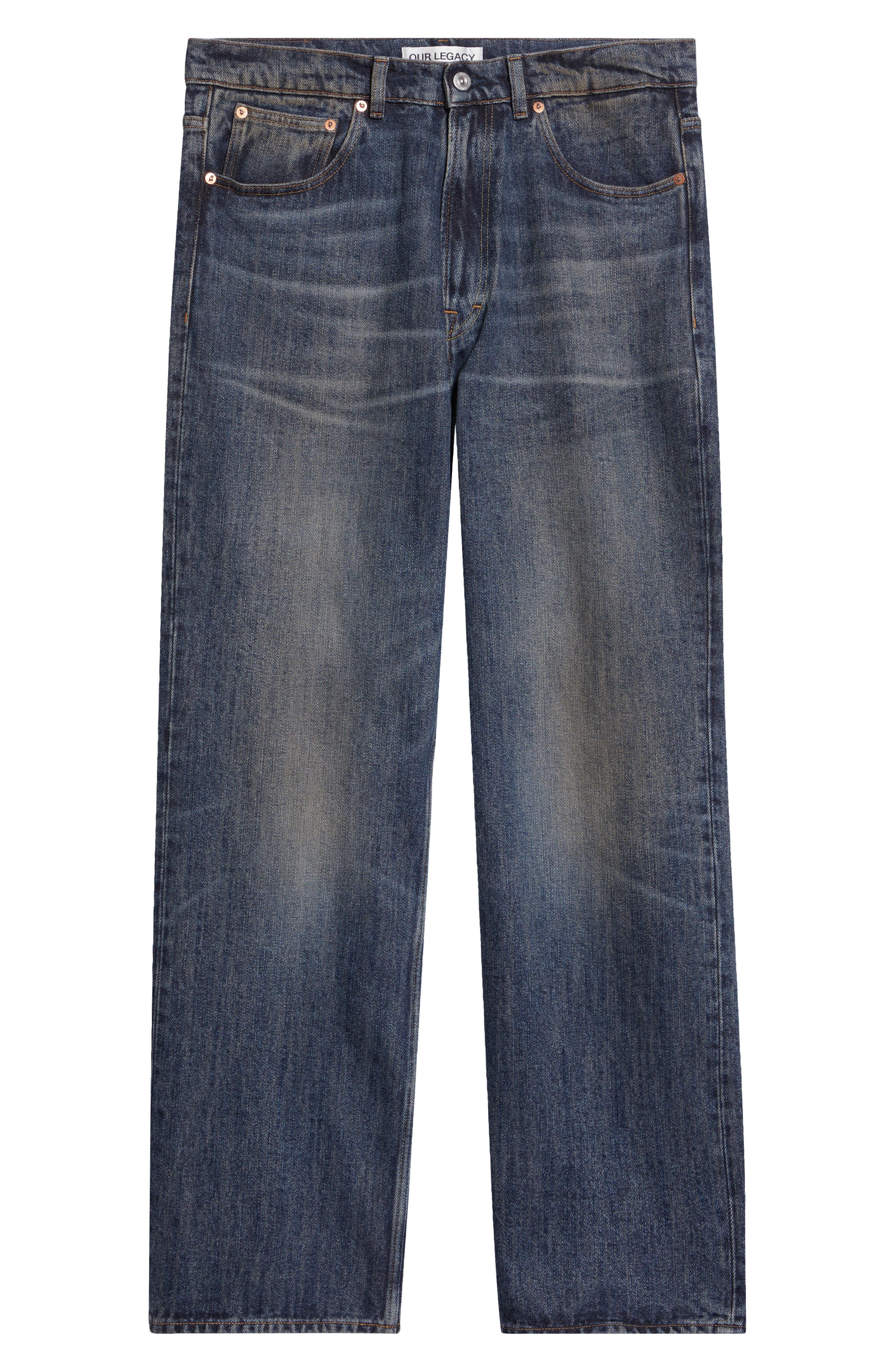OUR LEGACY Third Cut Straight Leg Jeans (Men) | Nordstrom