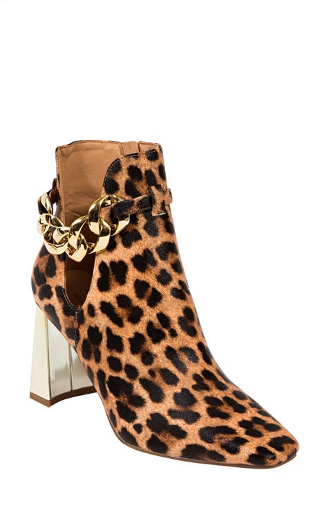 Nordstrom rack leopard booties on sale