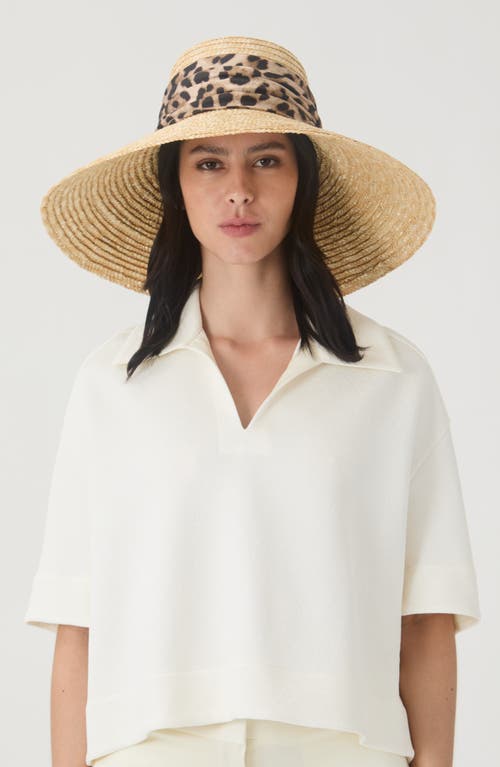 Eugenia Kim Mirabel Upf 50+ Straw Sun Hat In Brown