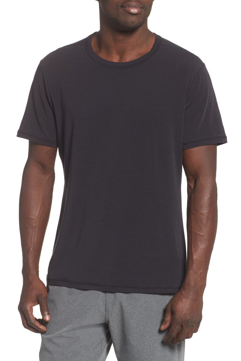 Zellness Performance T-Shirt, Main, color, BLACK
