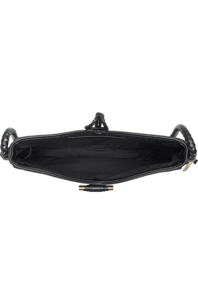 Isabel Marant Vigo Calfskin Leather Baguette Shoulder Bag, Alternate, color,