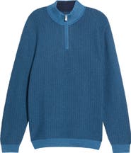 Tommy Bahama Coolside Clear Water Half Zip Sweater