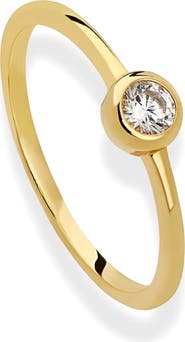 MOD + JO Dorian Bezel Stacking Ring