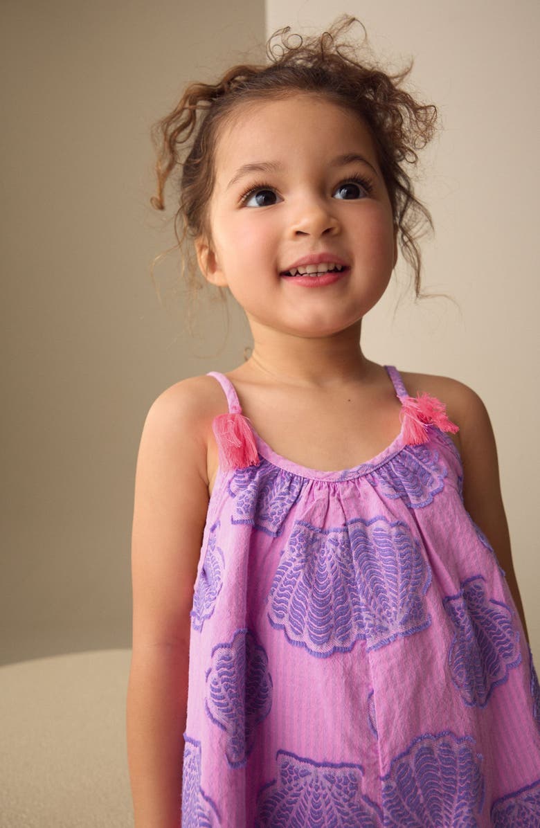 NEXT Kids' Shell Print Romper, Alternate, color, Multi