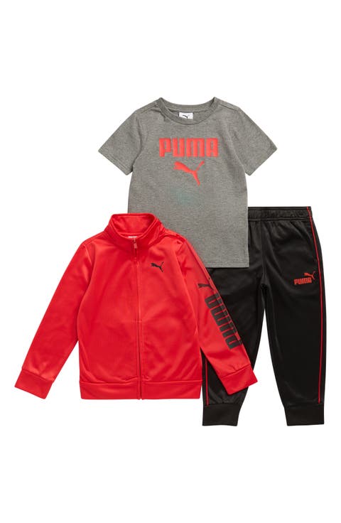Kids' Tricot Track Jacket, T-Shirt & Joggers Set (Little Kid)