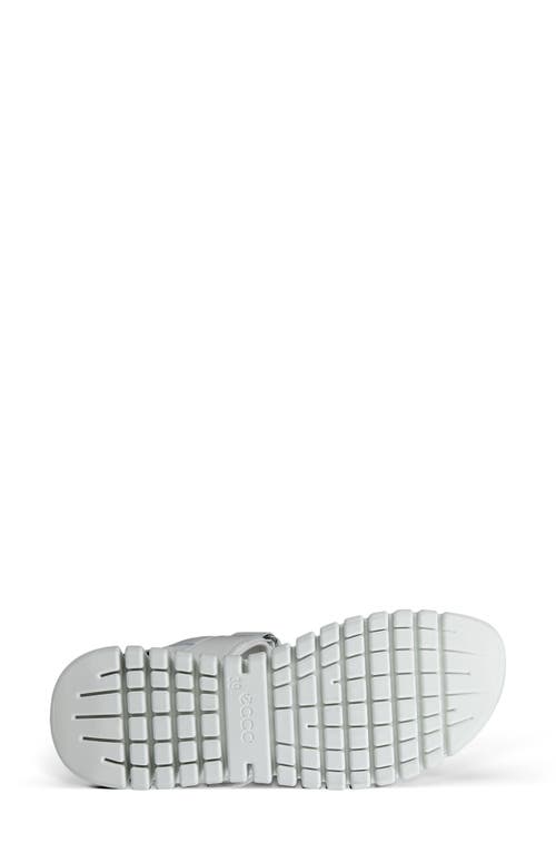 Ecco Gruuv Sol Sandal In White