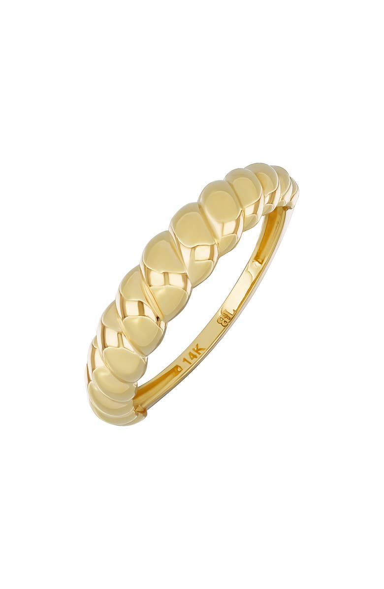 Bony Levy 14K Gold Stacking Ring, Main, color,