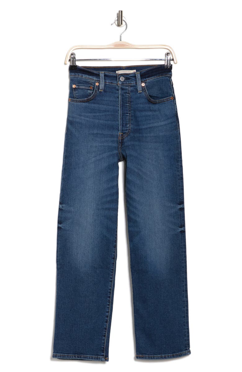 Levi's<sup>®</sup> Ribcage High Waist Straight Leg Jeans, Alternate, color, Dial Up The Music