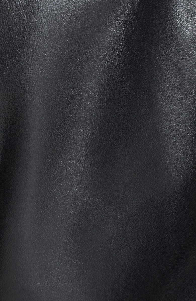 Trouvé Cascade Leather Jacket, Alternate, color,