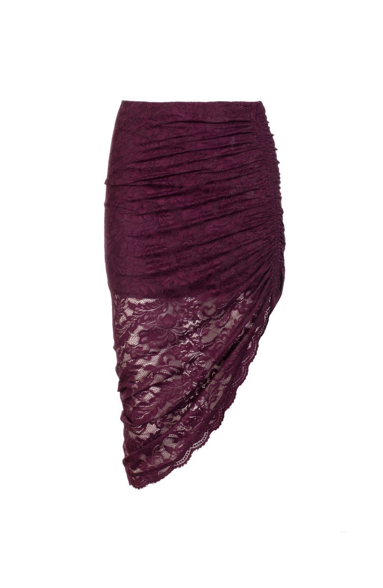 Generation Love Nellia Lace Skirt, Main, color, Purple, Floral