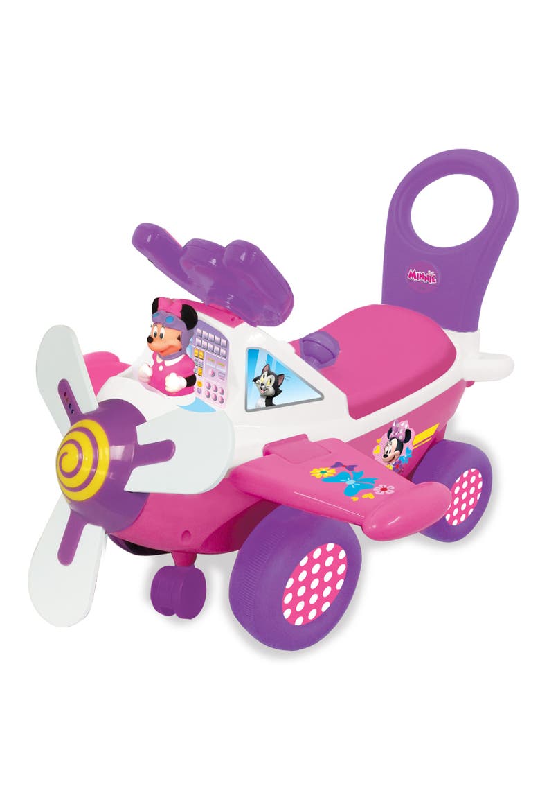Disney Minnie Mouse Plane Activity Rideon, Main, color, Multicolored