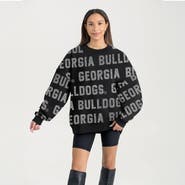 GAMEDAY COUTURE Women's Gameday Couture  Black Georgia Bulldogs Hype Era Sweatshirt