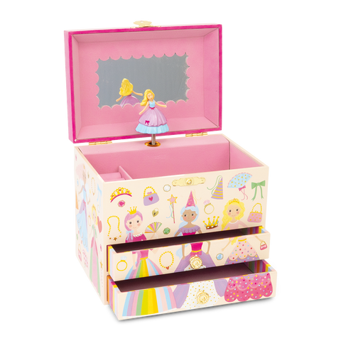 Jewelry Box With 2 Draws Princess