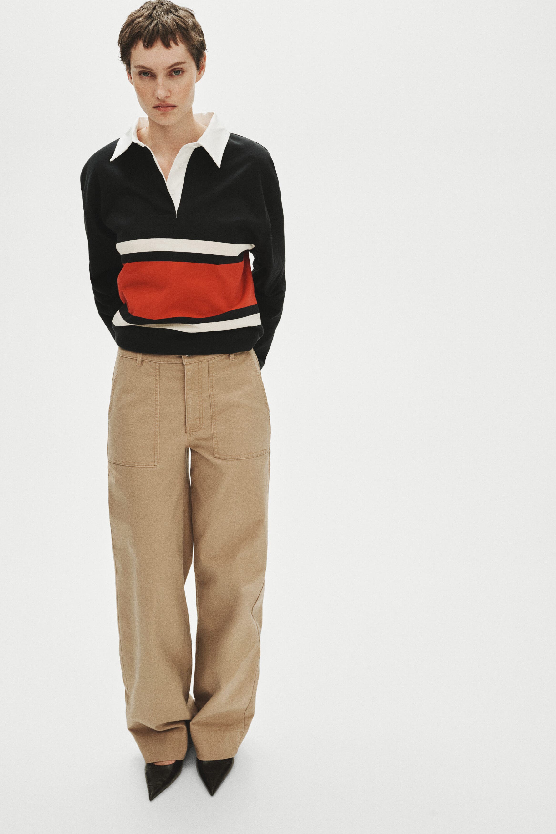 Cotton Canvas Trousers - image 2
