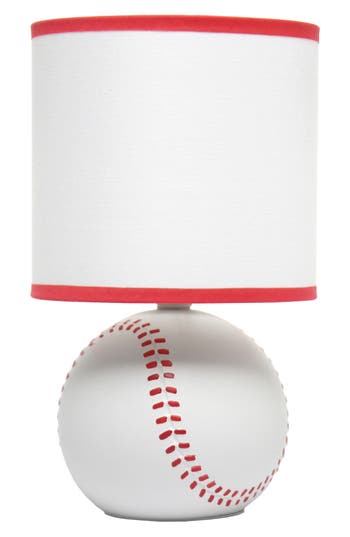 Lalia Home Soccer Table Lamp In White