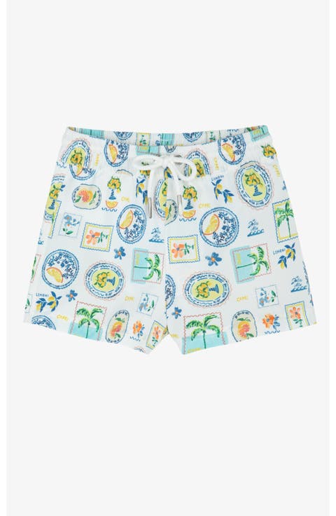 Capri Vibes Boys Swim Shorts