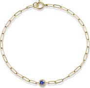 Anzie Bezel Pendant Bracelet