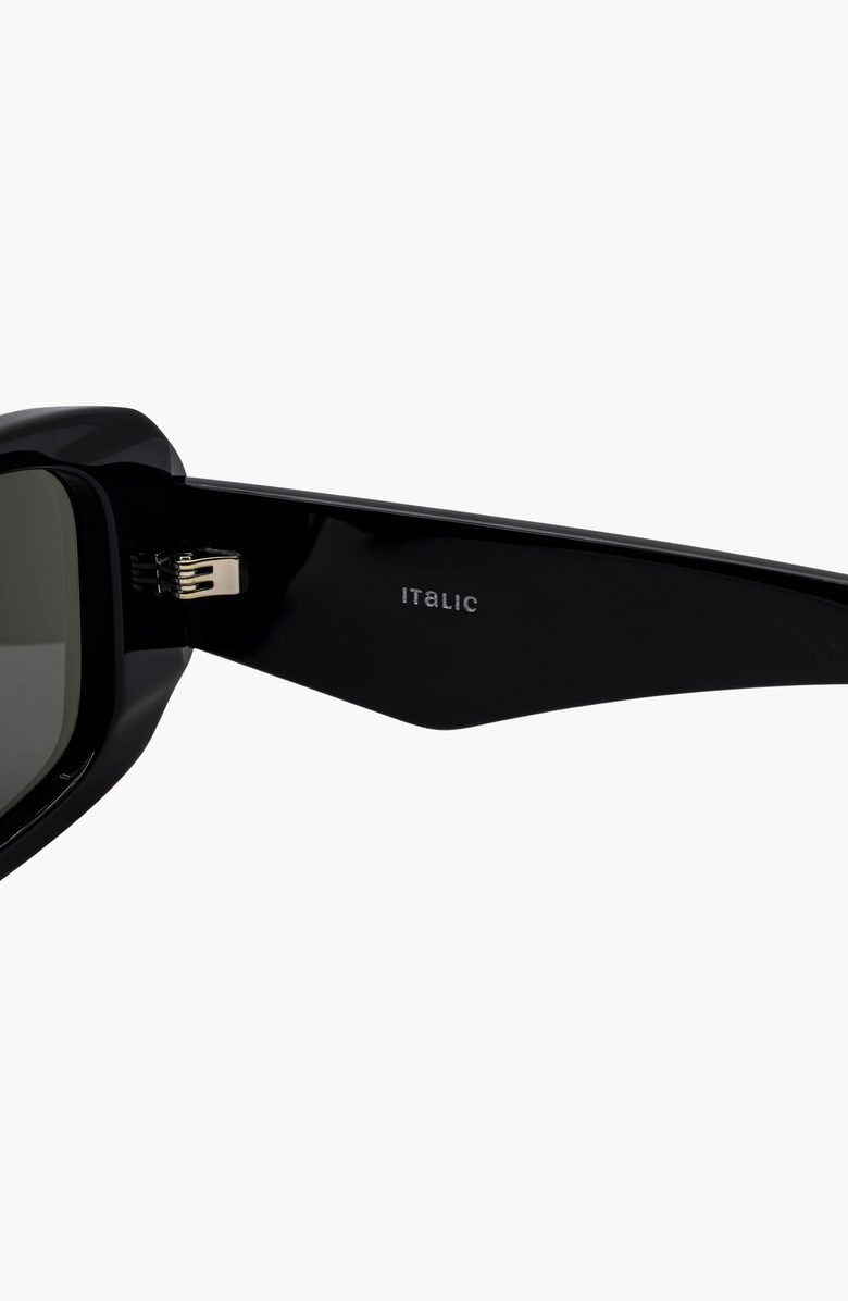 Italic Gabriele Rectangle Italian Acetate Sunglasses, Alternate, color, 