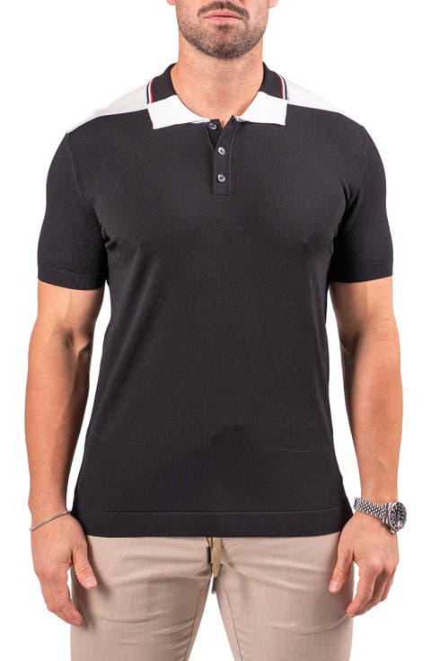 Tipped Colorblock Polo