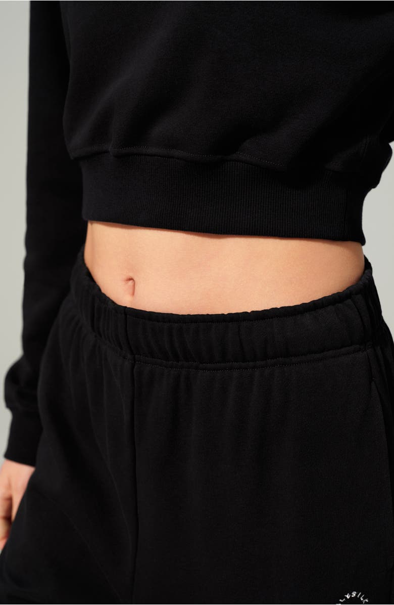 Lilysilk Seamflow Stride Sweatpants, Alternate, color, Black