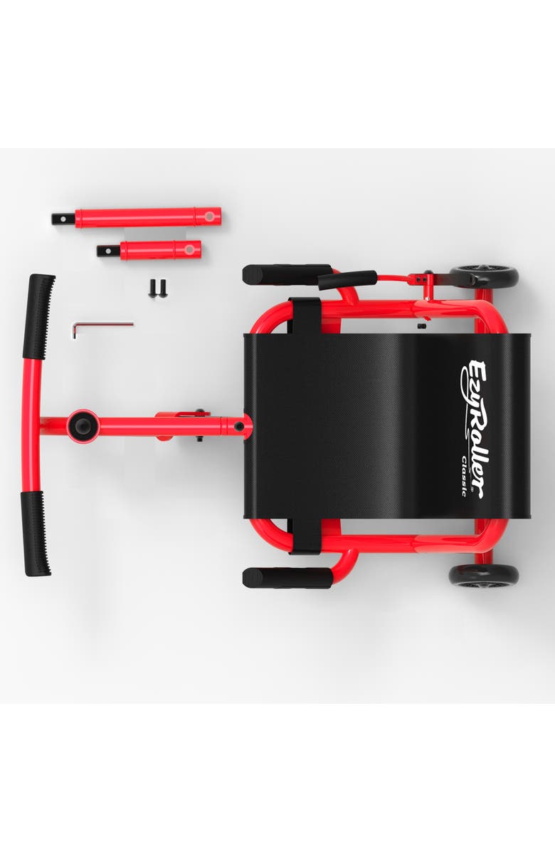 EzyRoller Classic Rideon Scooter, 154Lb Capacity, Kids & Adults, Alternate, color, Red