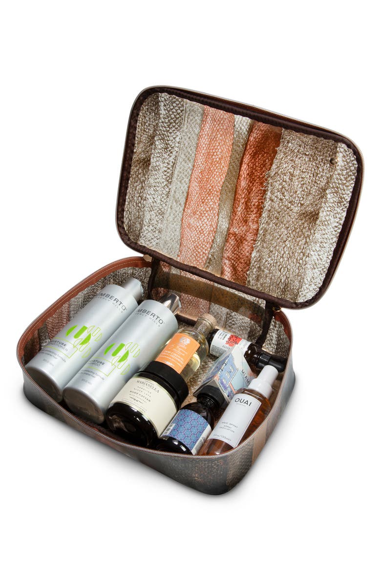 Stephanie Johnson Miami Cobra Clare Jumbo Makeup Bag, Alternate, color, Multi