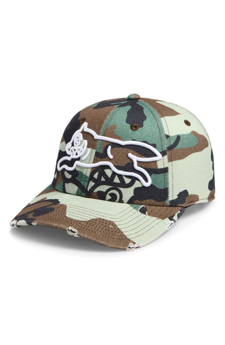 ICECREAM Ender Camo Cotton Twill Adjustable Baseball Cap, Main, color, Camo