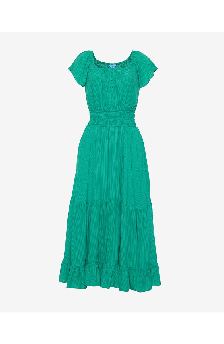 Draper James Berkeley Smocked Waist Midi Dress, Main, color, 